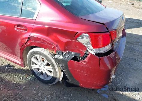 2012 Subaru Legacy 2.5I из США, поврежденный, VIN 4S3BMBA69C3003087